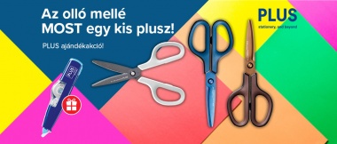 Az olló mellé MOST egy kis plusz!